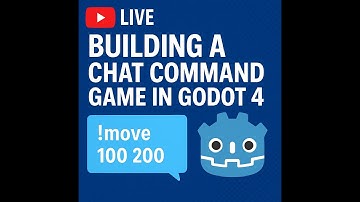 🎮 Building a Real-Time Chat Command Game in Godot 4 | YouTube Chat Controls the Action!