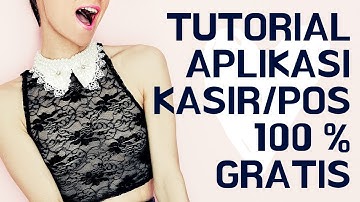 Tutorial aplikasi kasir/pos 100% gratis
