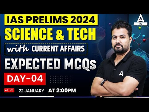 Complete Science & Tech. Most Expected MCQs For UPSC 2024 by Rudra Sir#4