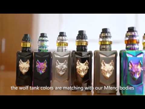 snowwolf mfeng kit especially introduction of the wolf tank youtube