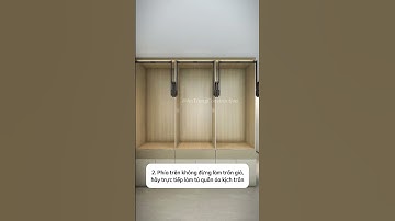 Đây mới là cách làm tủ quần áo kịch trần đạt điểm tuyệt đối. #nhadep #thicongnha #xaynhatrongoi