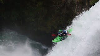 Kayaking Over Waterfalls in Oregon and Washington