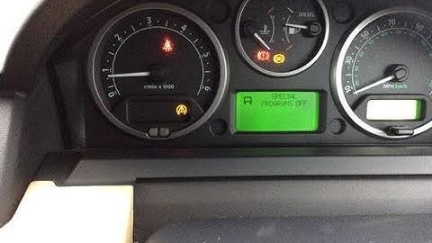 Discovery 3 HDC,Transmission Fault, Handbrake fault with *FIX*