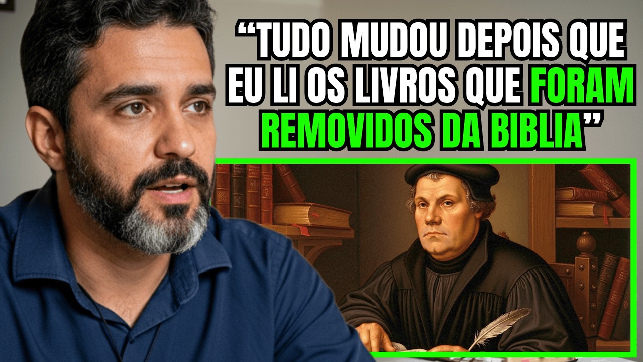 Pastor EVANGÉLICO leu os 7 livros que Lutero removeu da Bíblia... e se converteu ao catolicismo