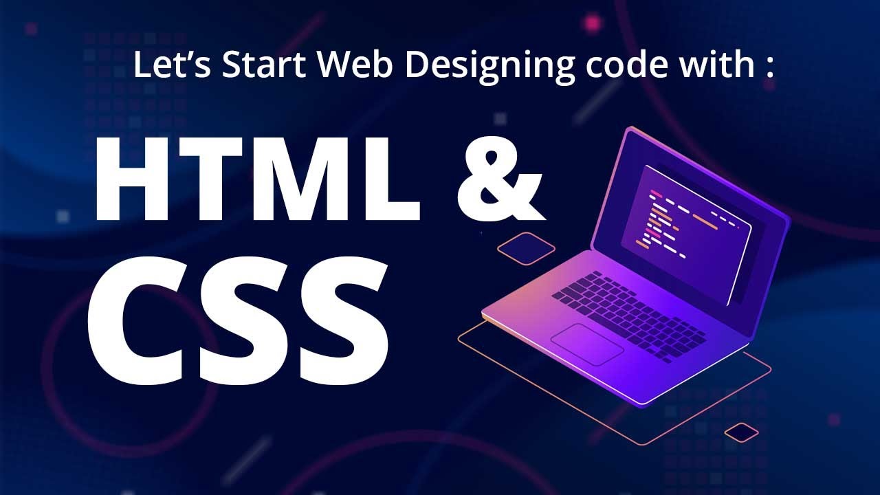 How to create Header Design in HTML & CSS for Beginners - YouTube