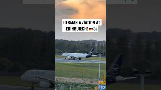 🇩🇪 Lufthansa Airbus A321 at Edinburgh Airport ✈️ | LH2525