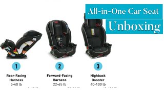 Graco Slim Fit 3-in-1 Car Seat Space Saving Design | Unboxing