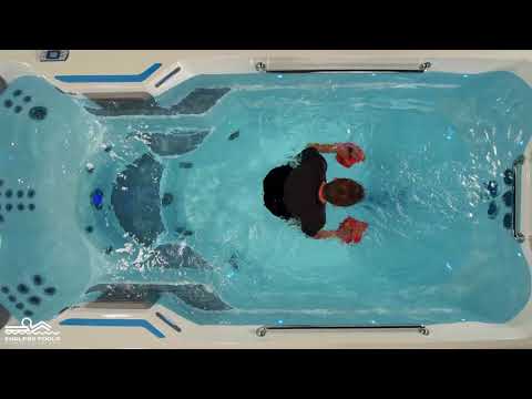 Fit@Home Water Exercise #1  - Bicep Curls + Tricep Extensions