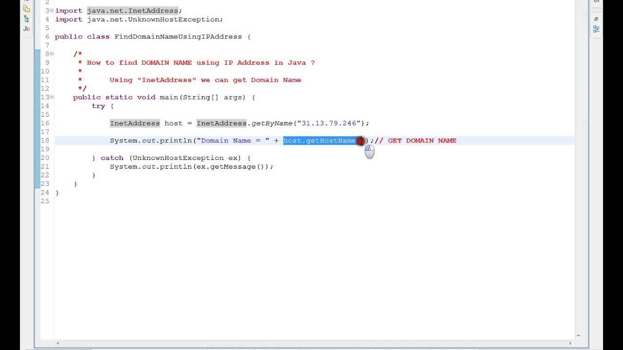 Java address already in use. Java address already in use