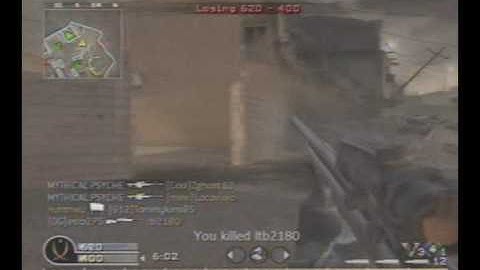 Longest Cod4 No Scope Ever (must watch)
