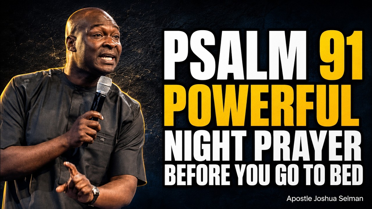 PSALM 91 NIGHT PRAYER BEFORE GOING TO BED | APOSTLE JOSHUA SELMAN
