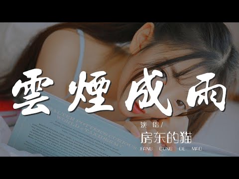 雲煙成雨 - 房東的貓『我多想再見你 哪怕匆匆一眼就別離』【動態歌詞Lyrics】