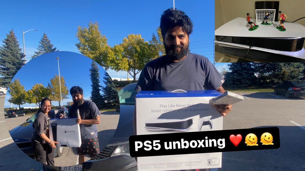 New PS5 in the house | PS5 unboxing - YouTube