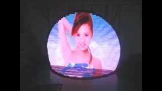 Round /Circle Soft LED Screen HD LED Curtain (skype: huasun607) screenshot 2