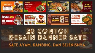 20  Contoh Desain Banner Sate Terlengkap, Terbaik, & Terpopuler