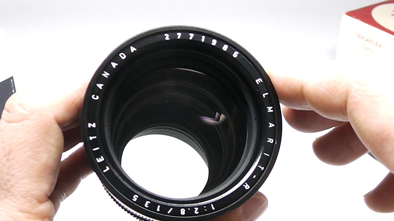 LEICA ライカ ELMARIT-R エルマリート 135mm F2.8 3カム 元箱付き