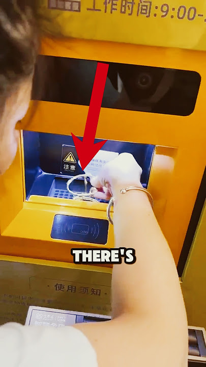 This ATM Melts Gold?! 🔥💰#shorts