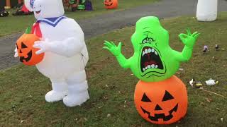 My HUGE 2019 Halloween Inflatables display update