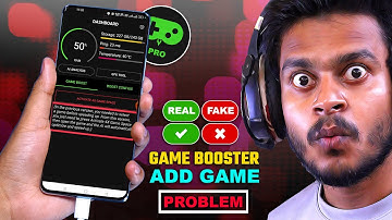 🎮Game Booster 4X Faster Add Game Problem | Game Booster Me Game Kaise Add Kare