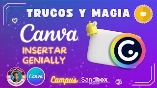 How to embed a Genially in Canva
