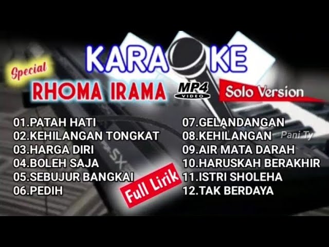 Full Album Karaoke Rhoma Irama (Full Lirik)