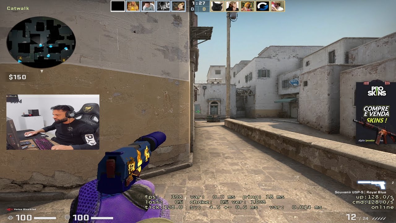 PRIMEIRA PARTIDA DO FNX COM THE LAST DANCE NA GC!