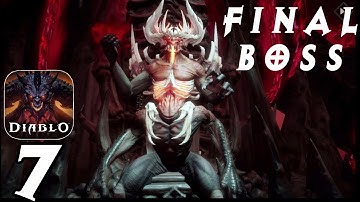 DIABLO IMMORTAL GAMEPLAY WALKTHROUGH PART 7 FINAL BOSS
