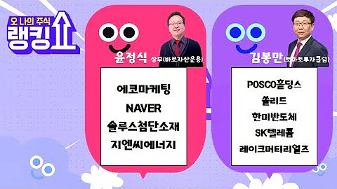 Q. 다이어트 중 가장 피해야 할 음식은? [랭킹쇼, 오 나의 주식] #랭킹쇼 #토마토증권통