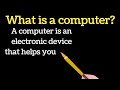 what is a computer?