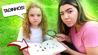 PEGAMOS INSETOS 😵 E COLOCAMOS EM UM DIÁRIO | *destrua esse diario com diva*