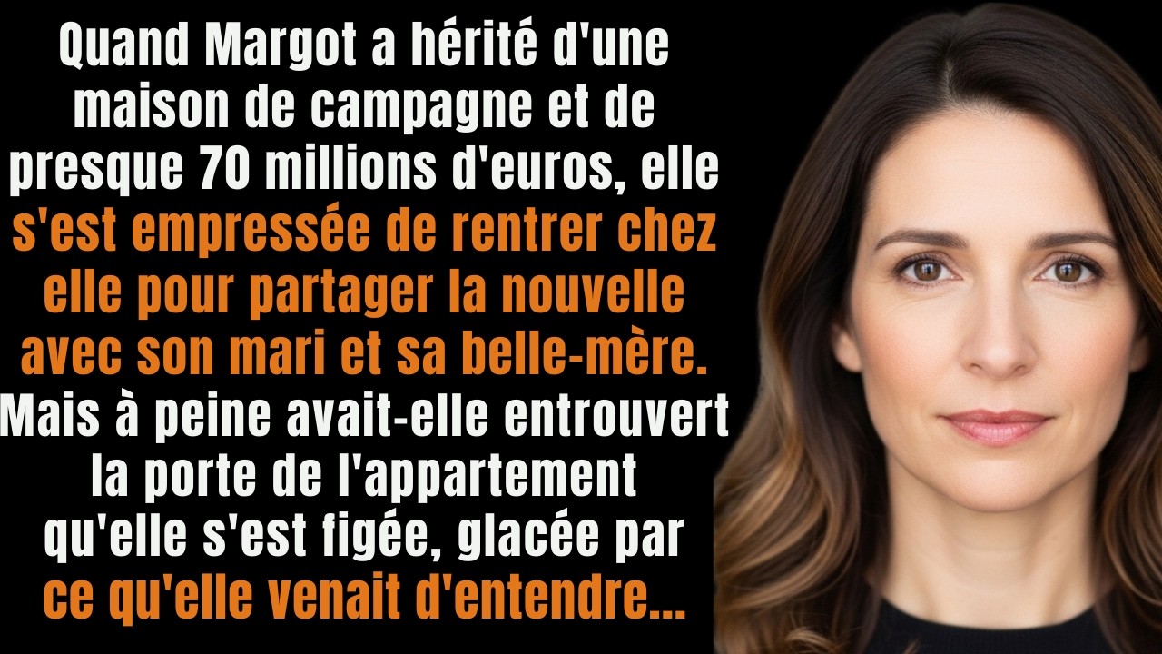Après avoir hérité, elle se hâta de rentrer pour annoncer la nouvelle à son mari et à sa belle