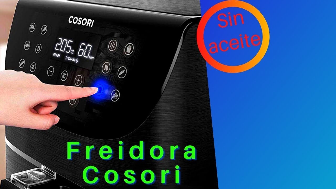 COSORI Freidora de aire Pro LE - Freidora de aire de 5 cuartos de galón,  comidas rápidas, hasta 450 ℉, silenciosa, 85% menos aceite, recetas, 9 en  1