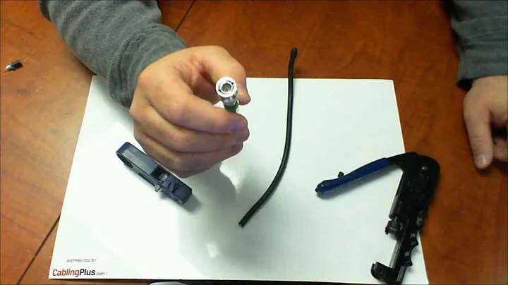 Belden FS6BNCU BNC Connector | RG6 BNC Connector Installation