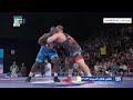 Olympics2024 Worldwrestling 130kg Michaellopez Aaminmirzazdeh Greekandromanstyle