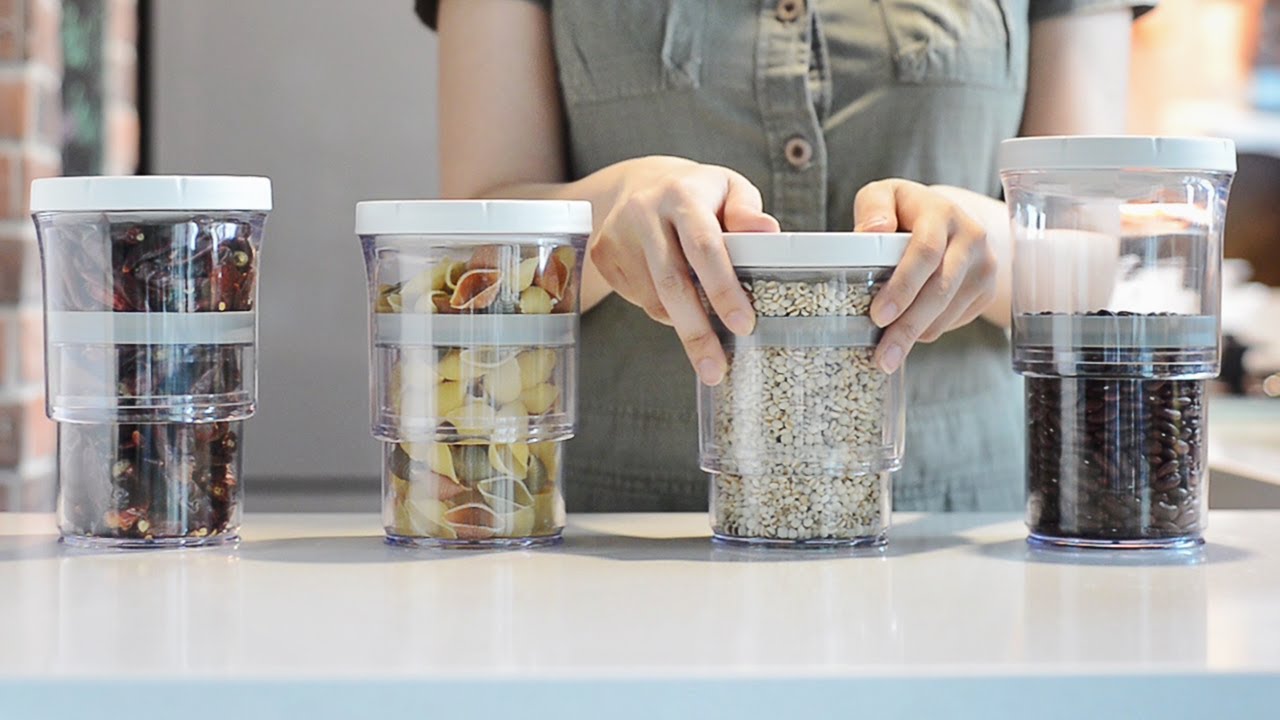 Expandable Food Storage Containers