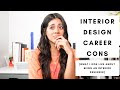 Interior Design Career Cons | What I don't like about being an interior designer