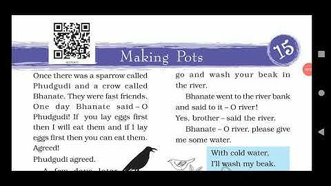 Class 3 A | EVS | Chapter 15 | Making Pots