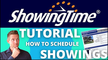 Schedule Showings with ShowingTime - New Realtor Advice