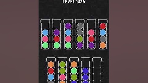 【Ball Sort Puzzle】Level.1334