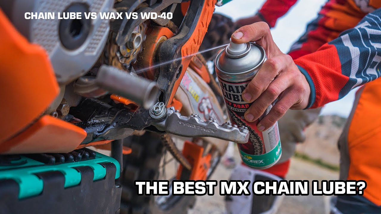 The Best MX Chain Lube? Jimmy Lewis Explains Proper Dirt Bike