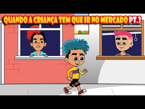 Jooj Natu _ QUANDO A CRIANÇA TEM QUE IR NO MERCADO PT. 3 (animação)