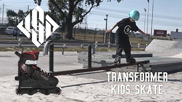 USD Transformer kids skate - street inline skates for children