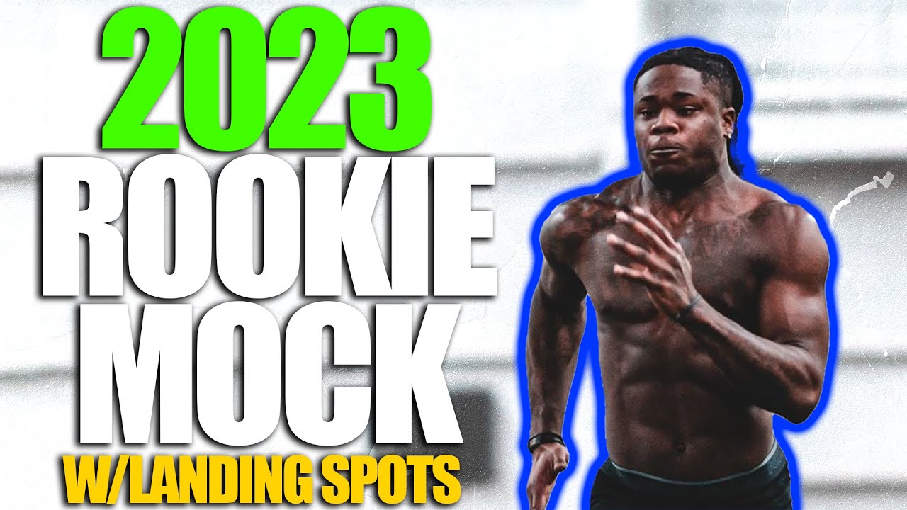 2023 Dynasty Football Rookie Mock Draft! YouTube
