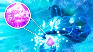 *NEW* HE'S HOLDING THE CUBE!! - ICE SPHERE EVENT DETAILS! (Fortnite: Battle Royale)