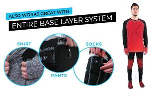 FNDN Heated Skin-Fit Base Layer Pants