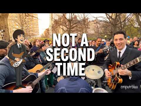 Not A Second Time (Live Beatles Tribute) - Strawberry Fields NYC - John's 43rd Memorial - 12/8/23 🍓