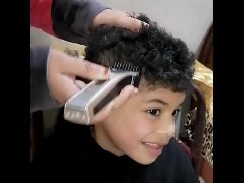 ازاي تحلقي شعر ابنك في البيت بكل سهوله من غير حلاق ولا مقص للمبتدئين