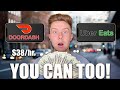 How I make $38 per hour as a Doordash and Uber Eats driver | Multi App Delivery Tips & Strategies