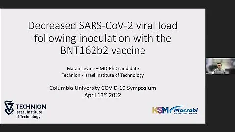 Matan Levine, Virtual COVID 19 Symposium  April 13...