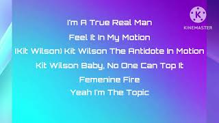 Kit Wilson Wwe Theme Man Up Lyrics